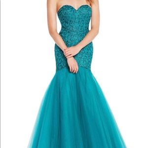 Alyce Paris Burgundy Plus Size Formal Dress 60229-Size 24